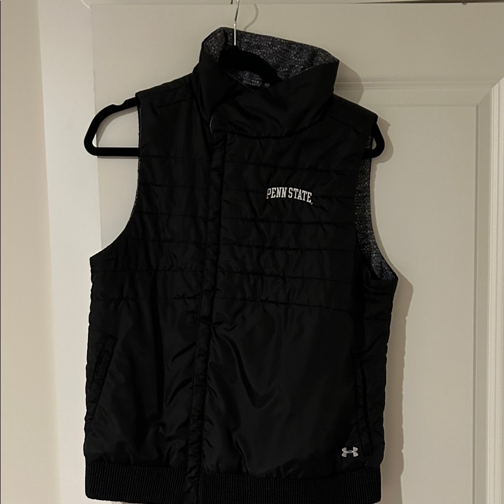 Under Armour Black Quilted Vest Size L